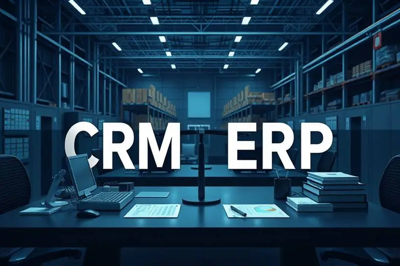 Иллюстрация к статье «Чем отличается CRM от ERP?»