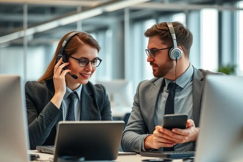 Иллюстрация к статье «CRM и телефония»