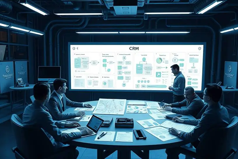 Иллюстрация к статье «Особенности разработки CRM-системы»