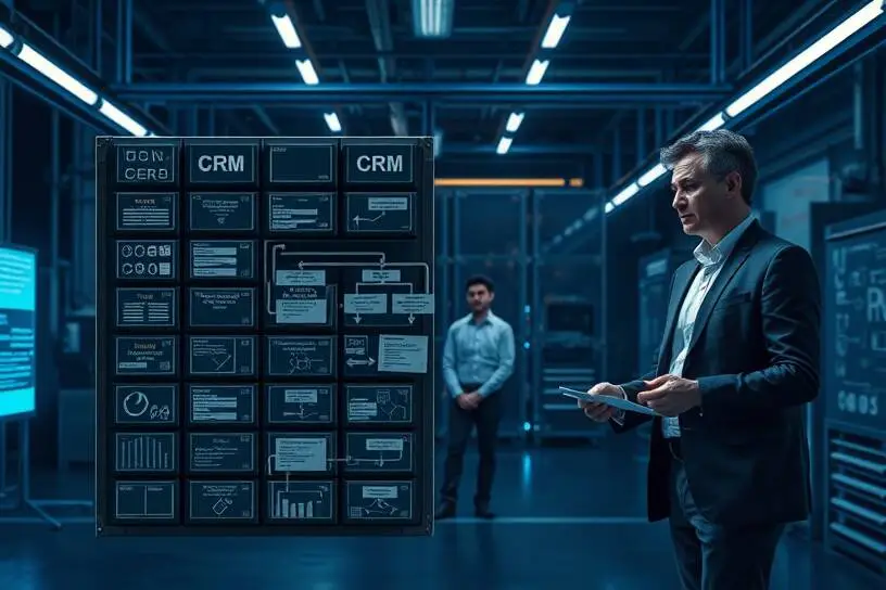 Иллюстрация к статье «Проблемы внедрения шаблонных CRM»