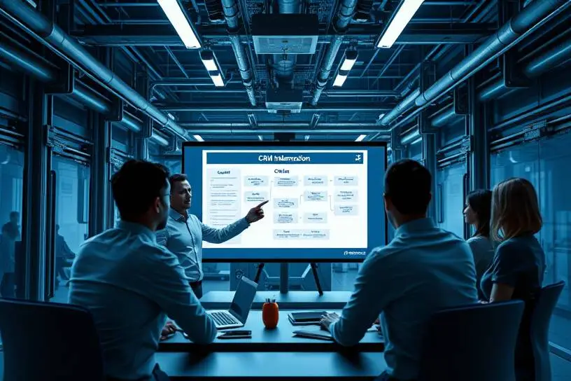 Иллюстрация к статье «Внедрение CRM»