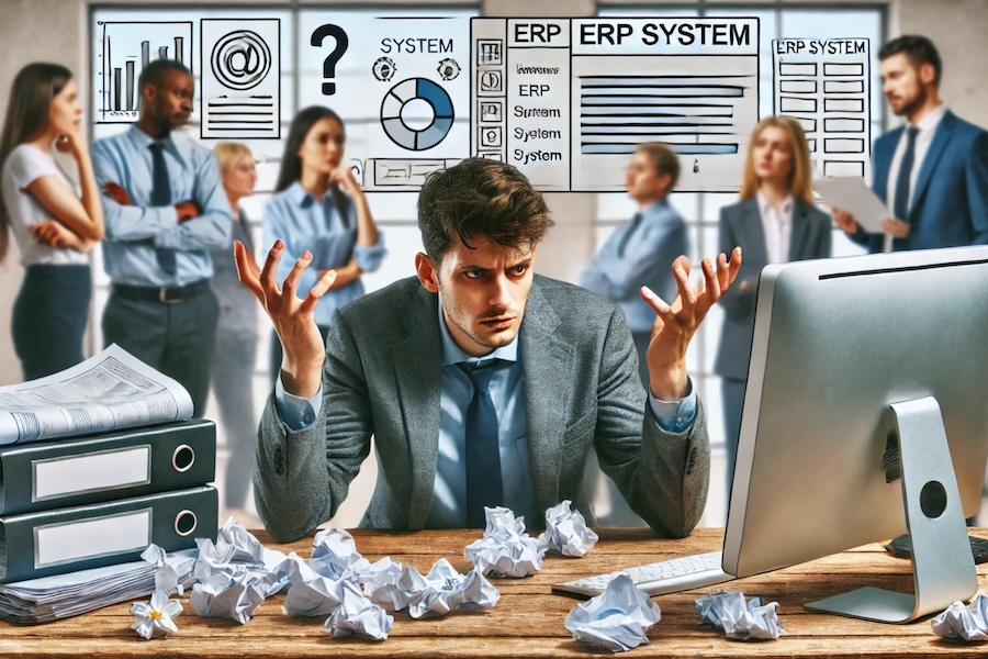 Проблема внедрения ERP